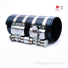 Strumento per compressore ad anello a pistone per auto in acciaio